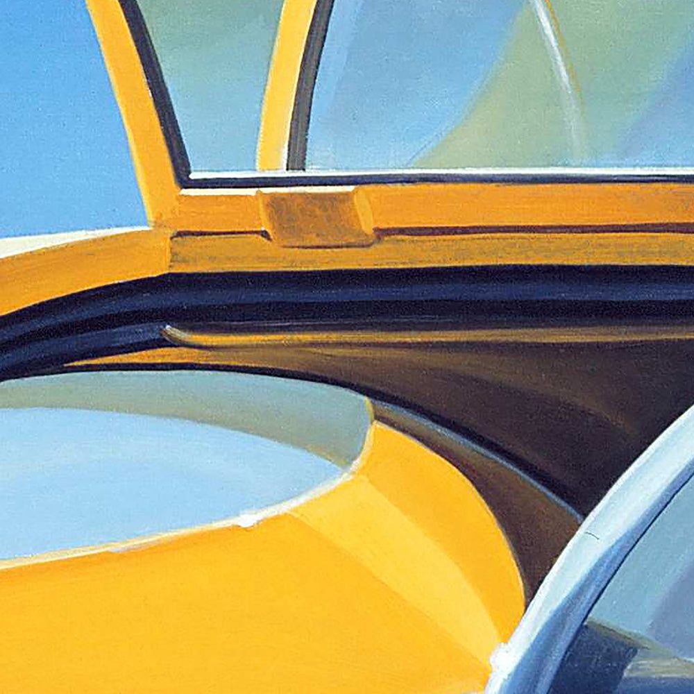 Auto-portait-Ferrari-papillon..