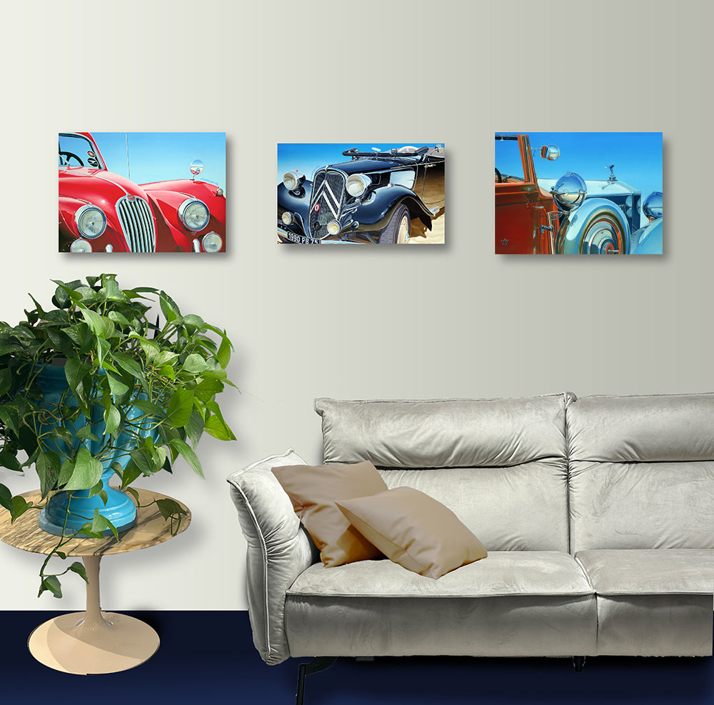 Auto-portrait-Rolls des Maharajah.