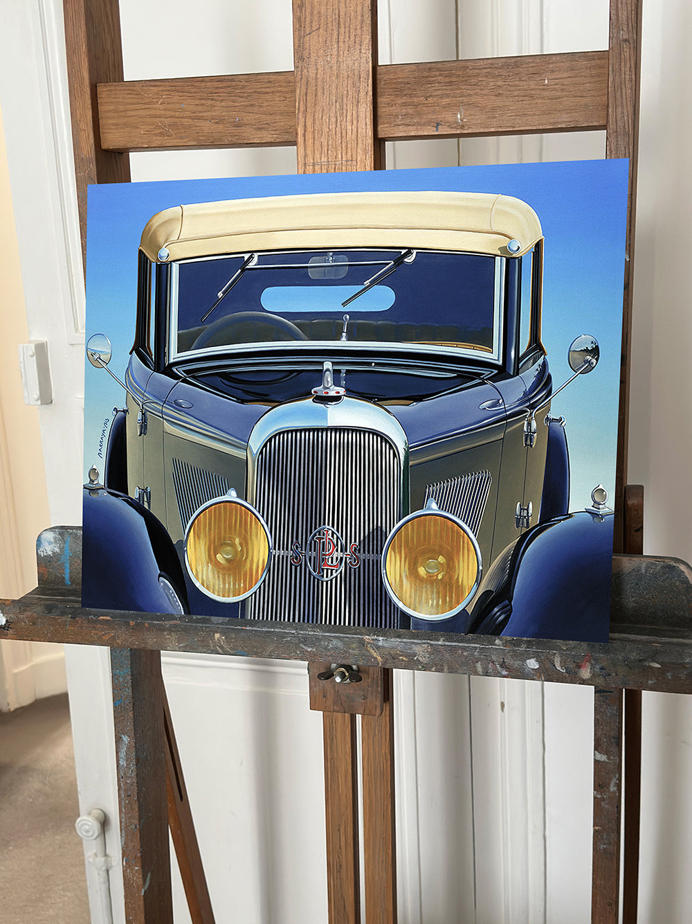 Autoritratto Panhard.