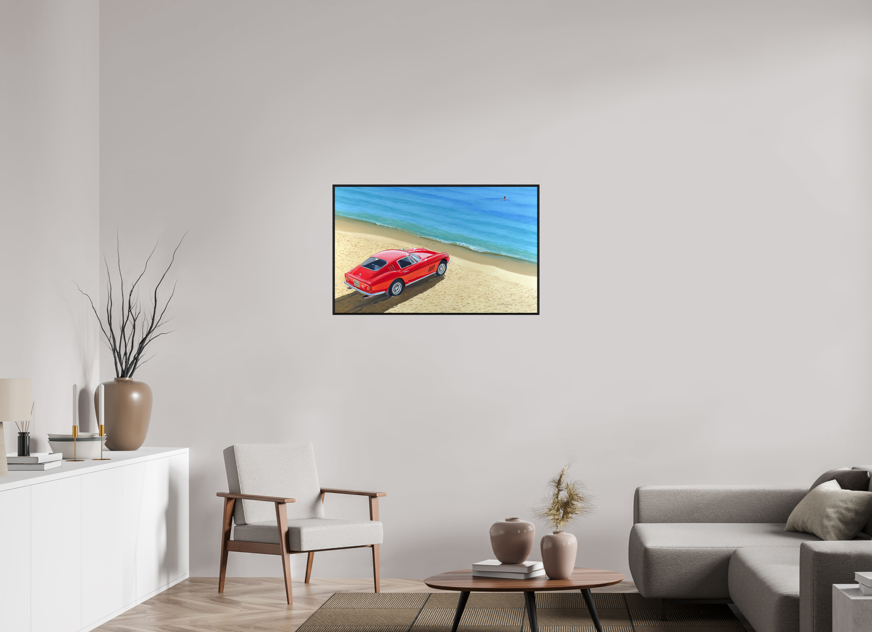 Sempre più lontano.