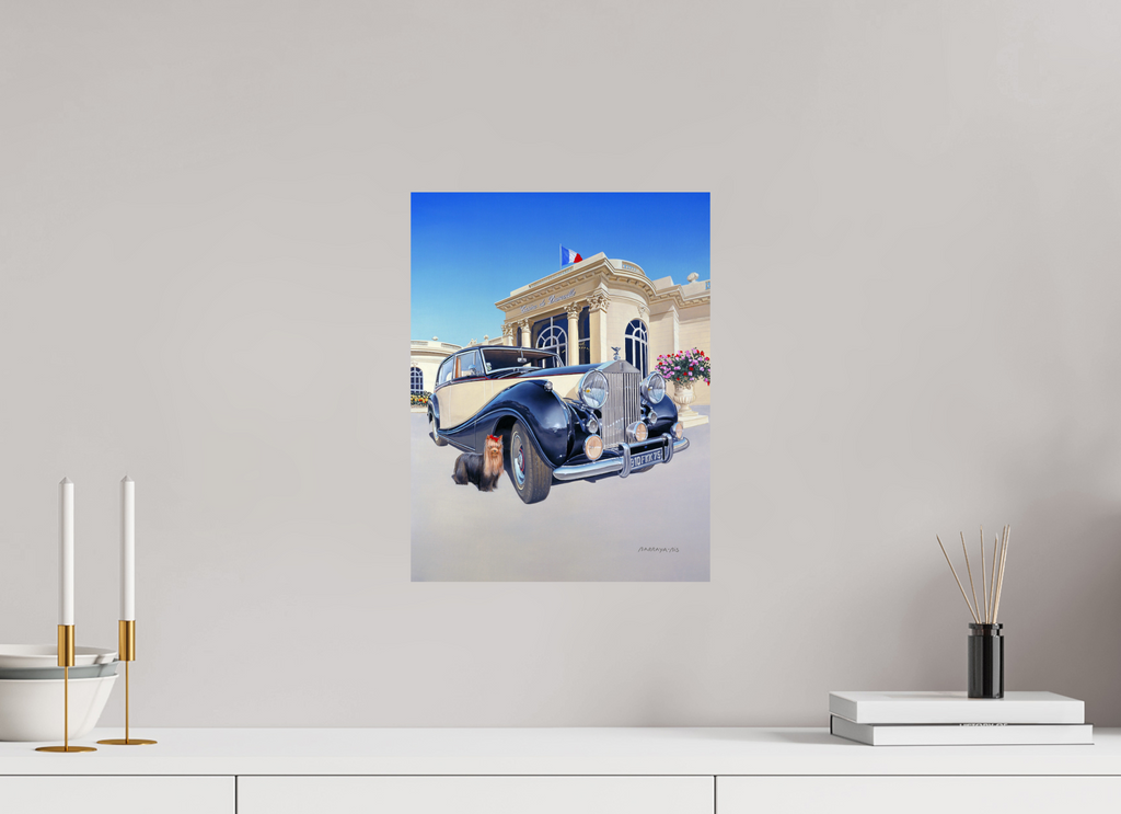 30 x 39 cm, Sur alu Dibond mat Une vie de chien