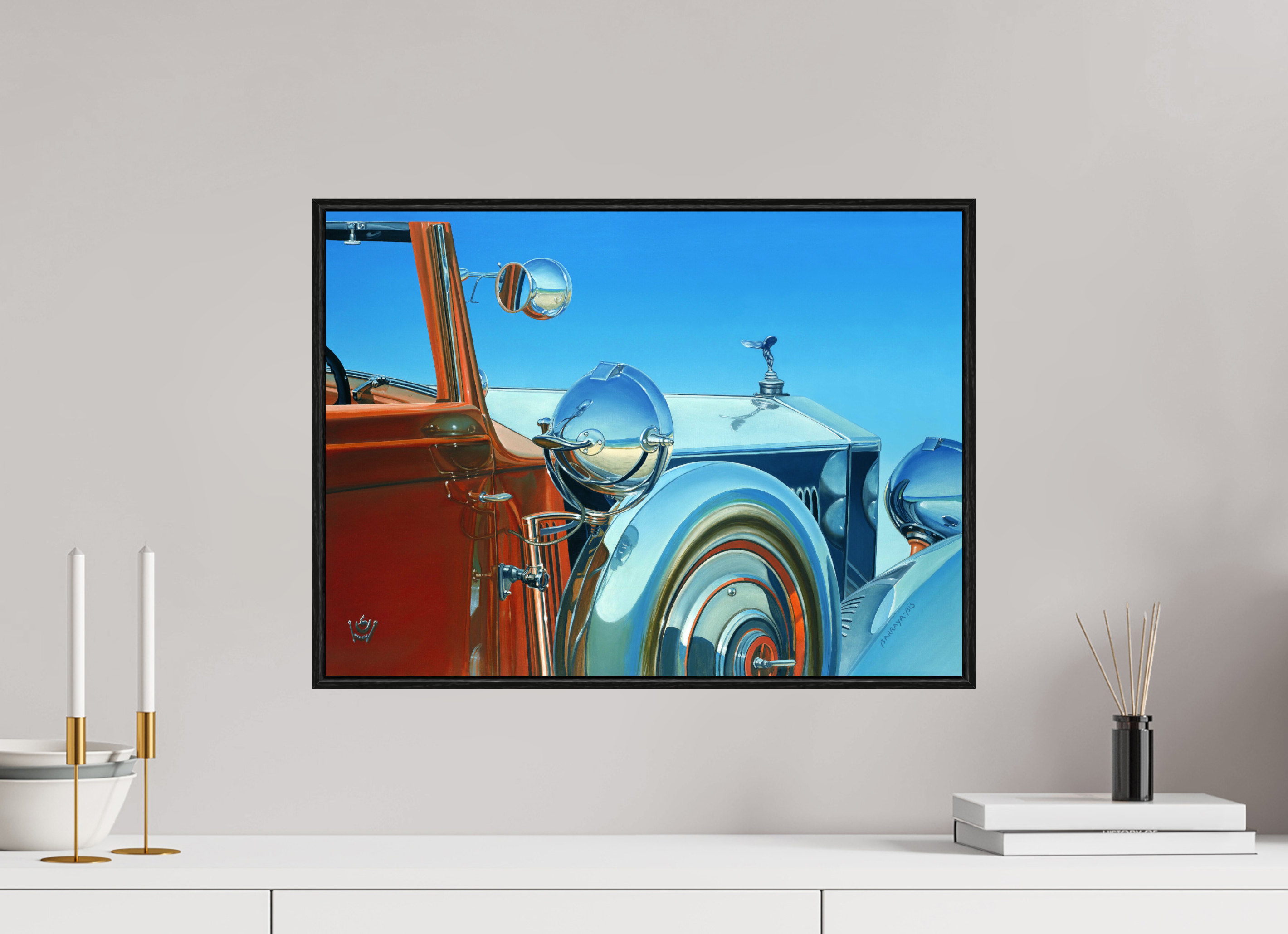 Autoritratto-Rolls dei Maharaja