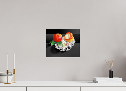 30 x 25 cm, Sur alu Dibond mat Adam et Ève.