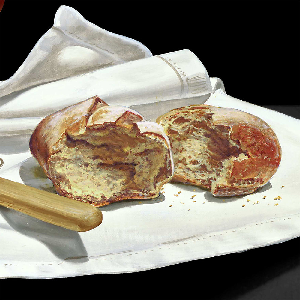 Con le lacrime agli occhi.