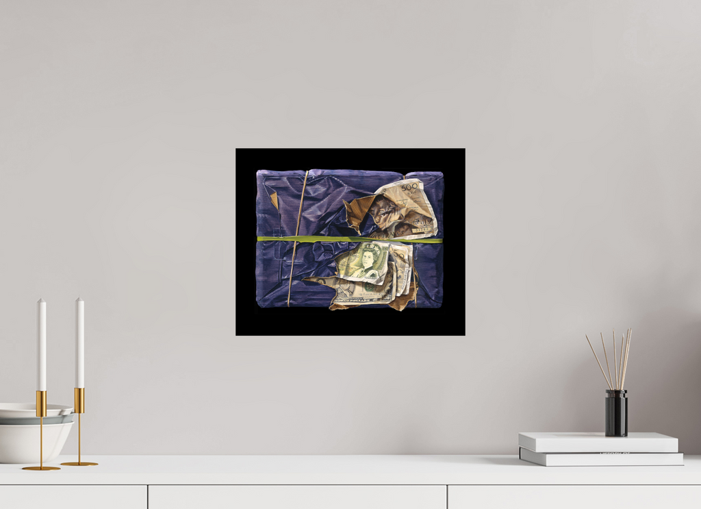 Das grüne Gummiband.