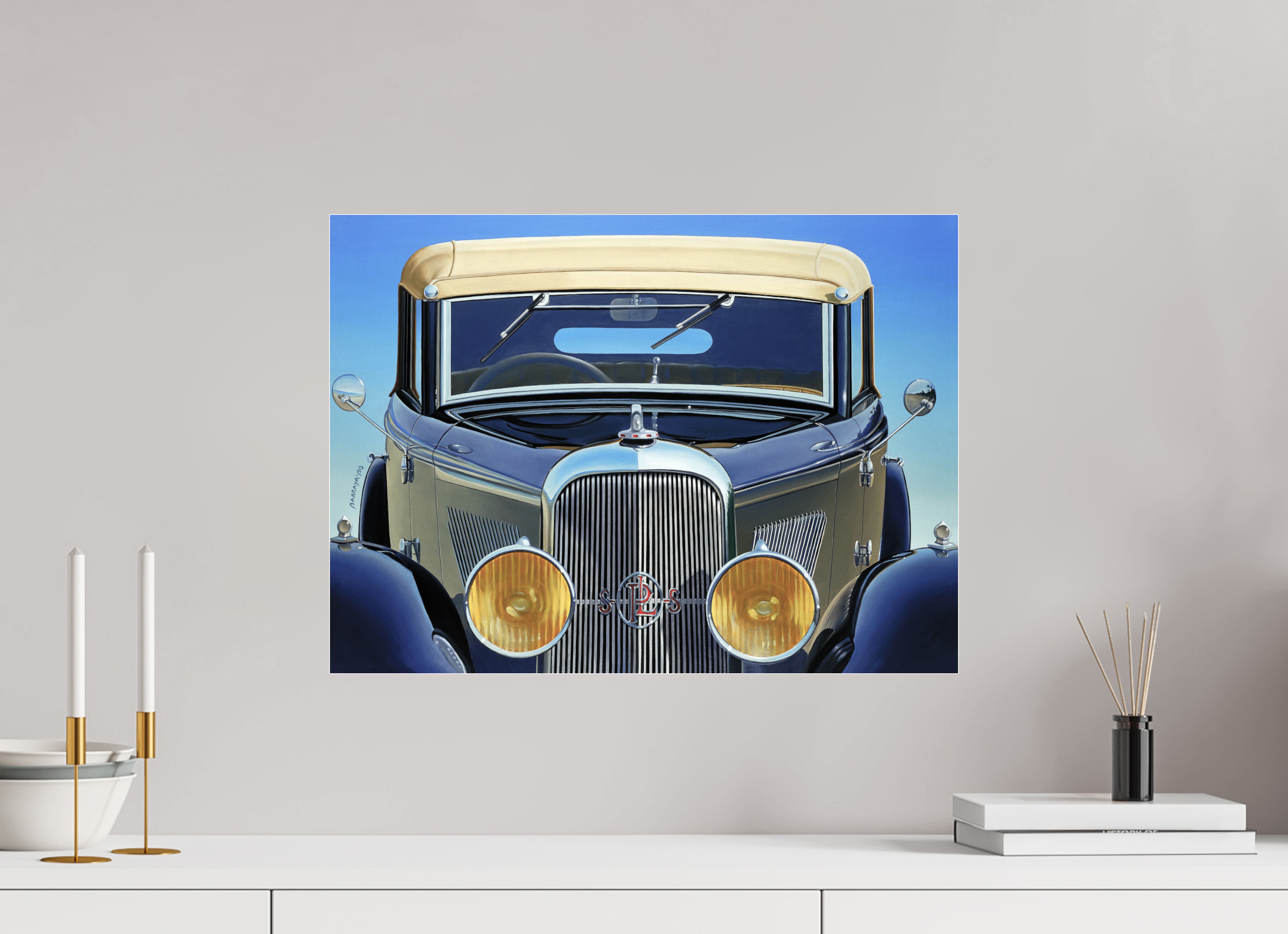 Autoritratto Panhard.