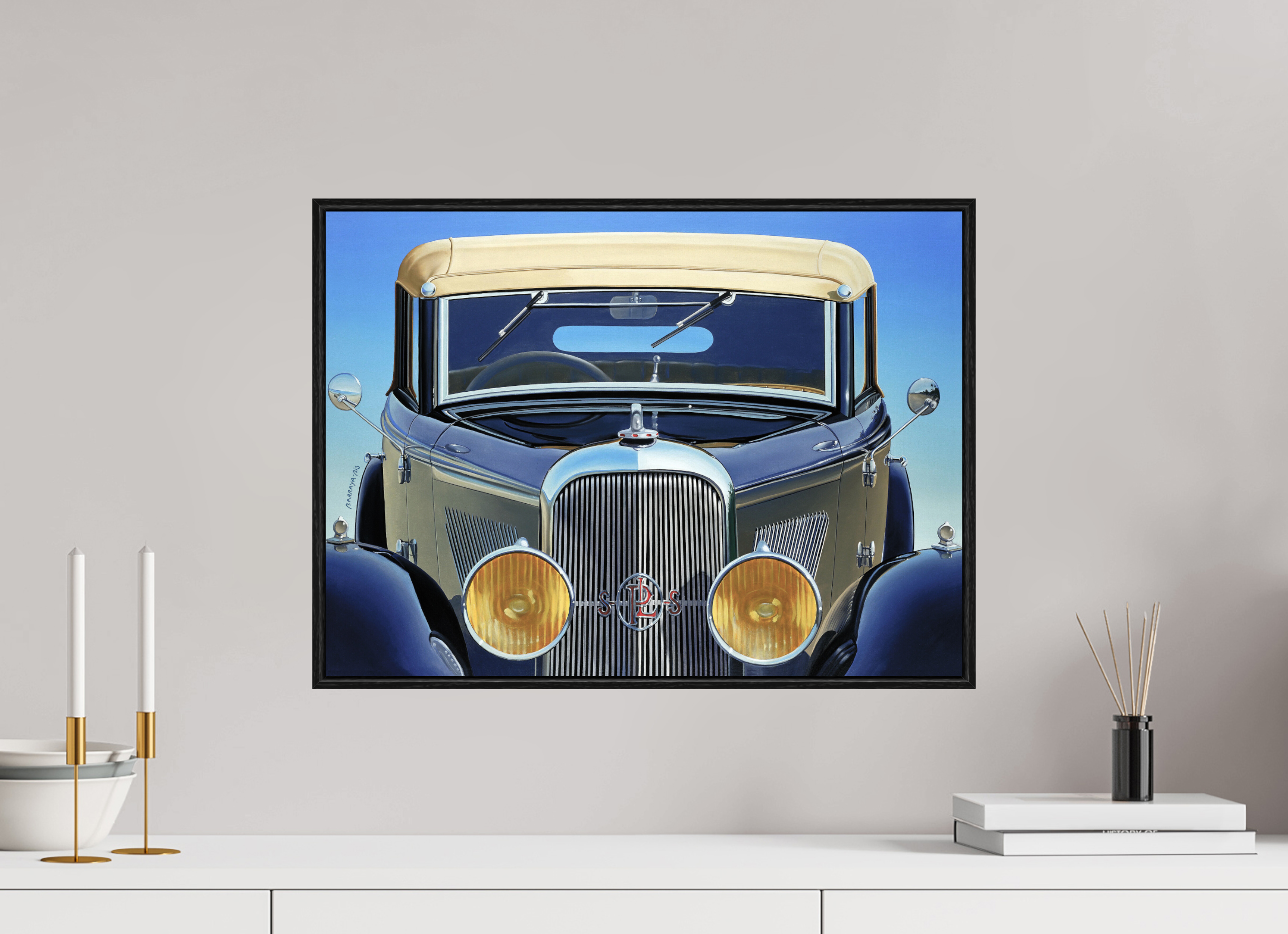 Autoritratto Panhard.