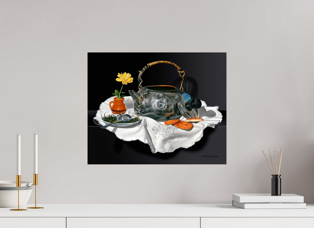 49,7 x 40 cm, Sur alu Dibond mat C'était hier.