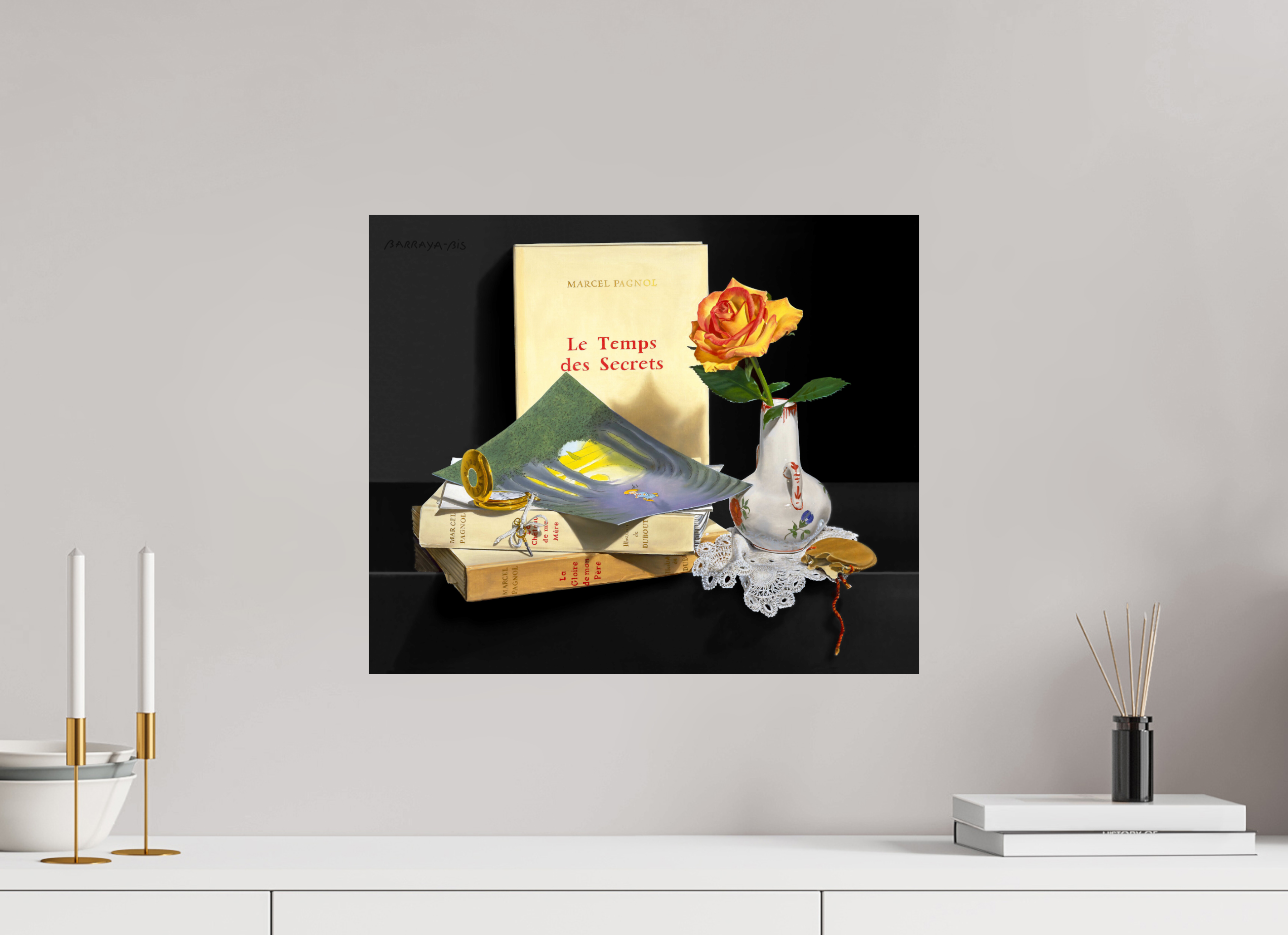 48 x 40 cm, Sur alu Dibond mat Jadis.