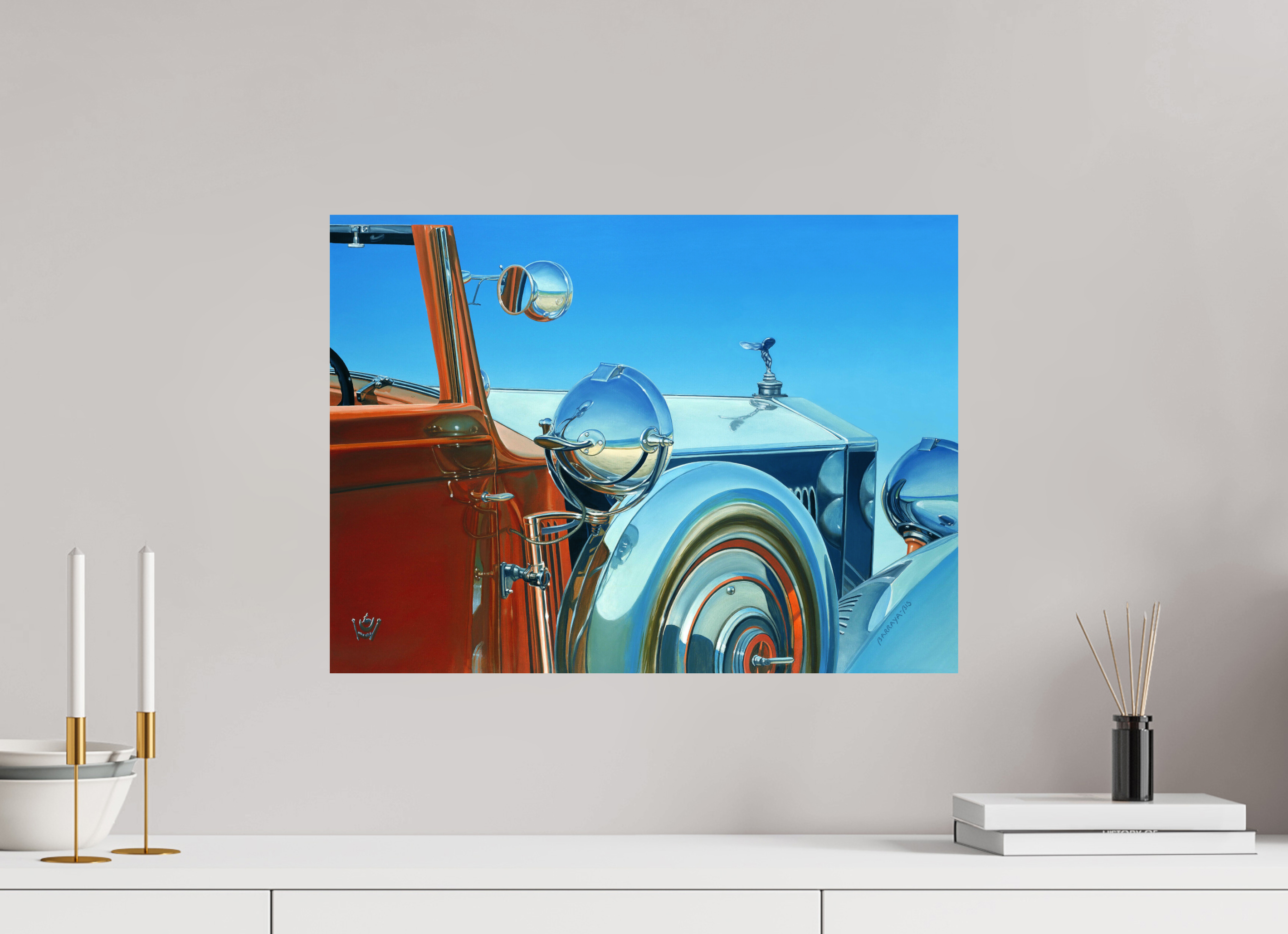 Autoritratto-Rolls dei Maharaja