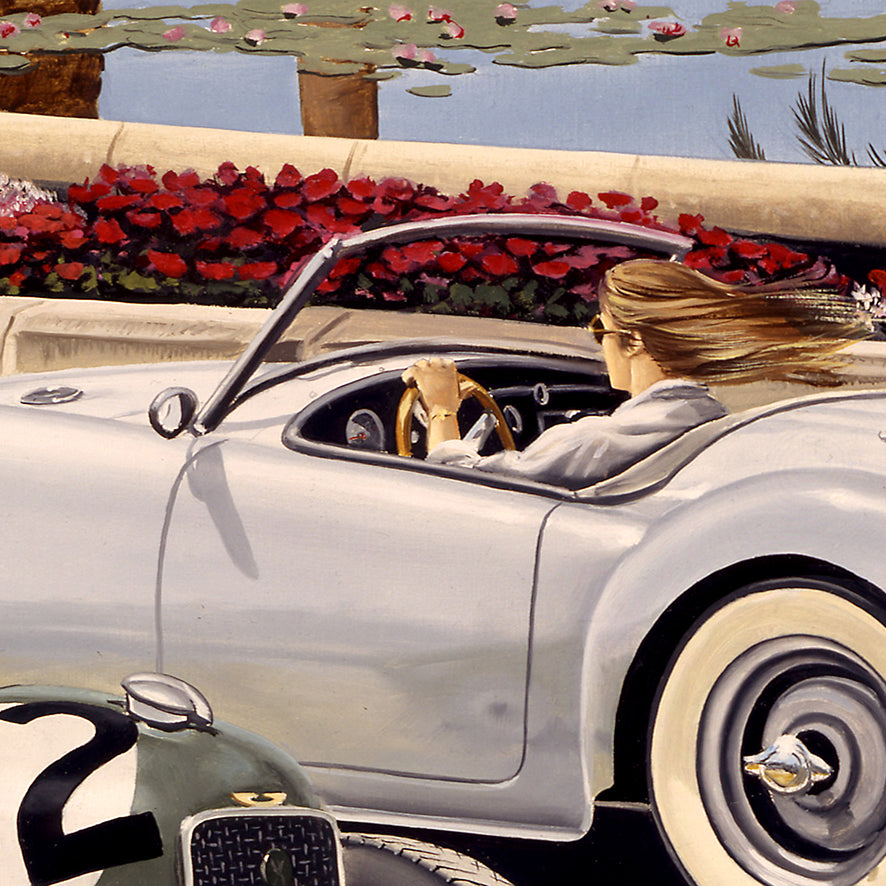 Deux voitures anglaises Détail