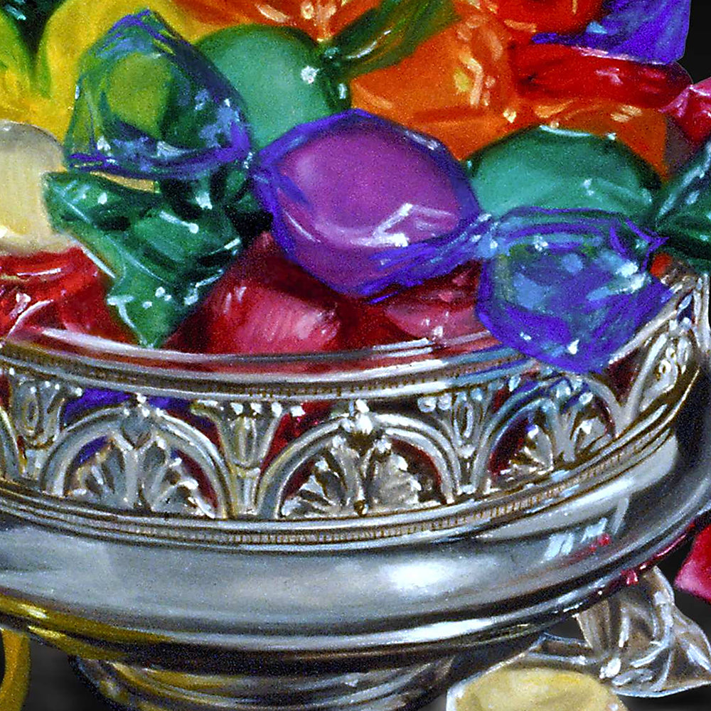 Détail des bonbons de "Friandise". BARRAYA-BIS