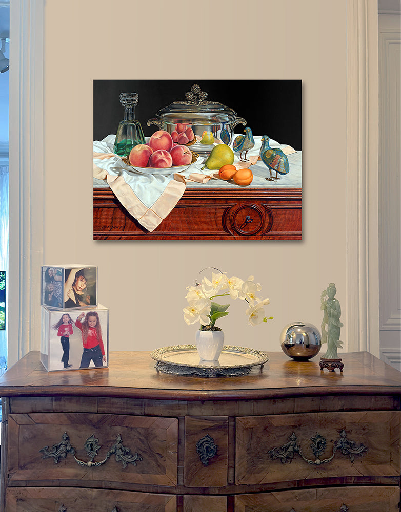 La clé des fruits. vu dans une entrée d'appartement./ BARRAYA-BIS