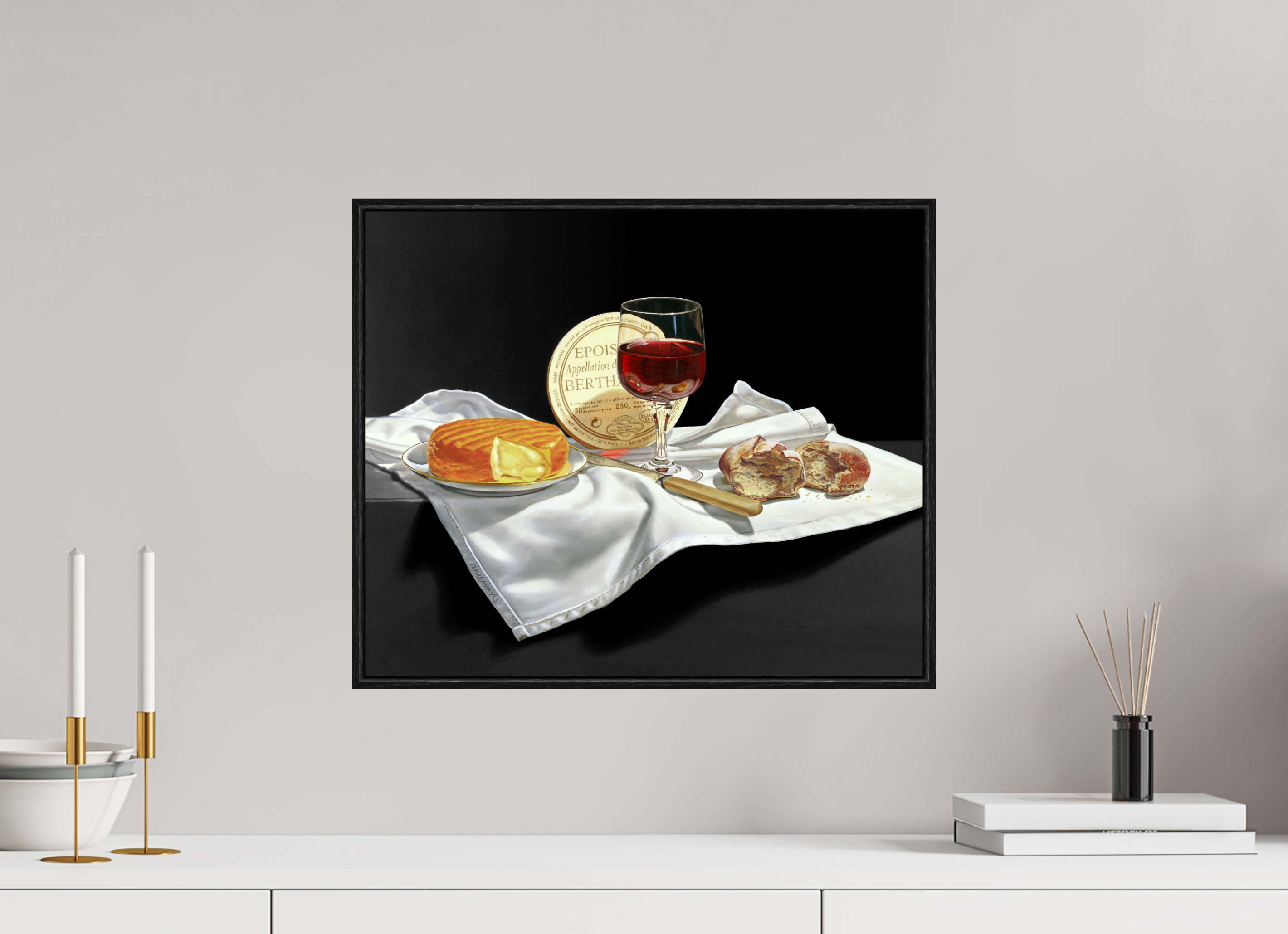 Con le lacrime agli occhi.