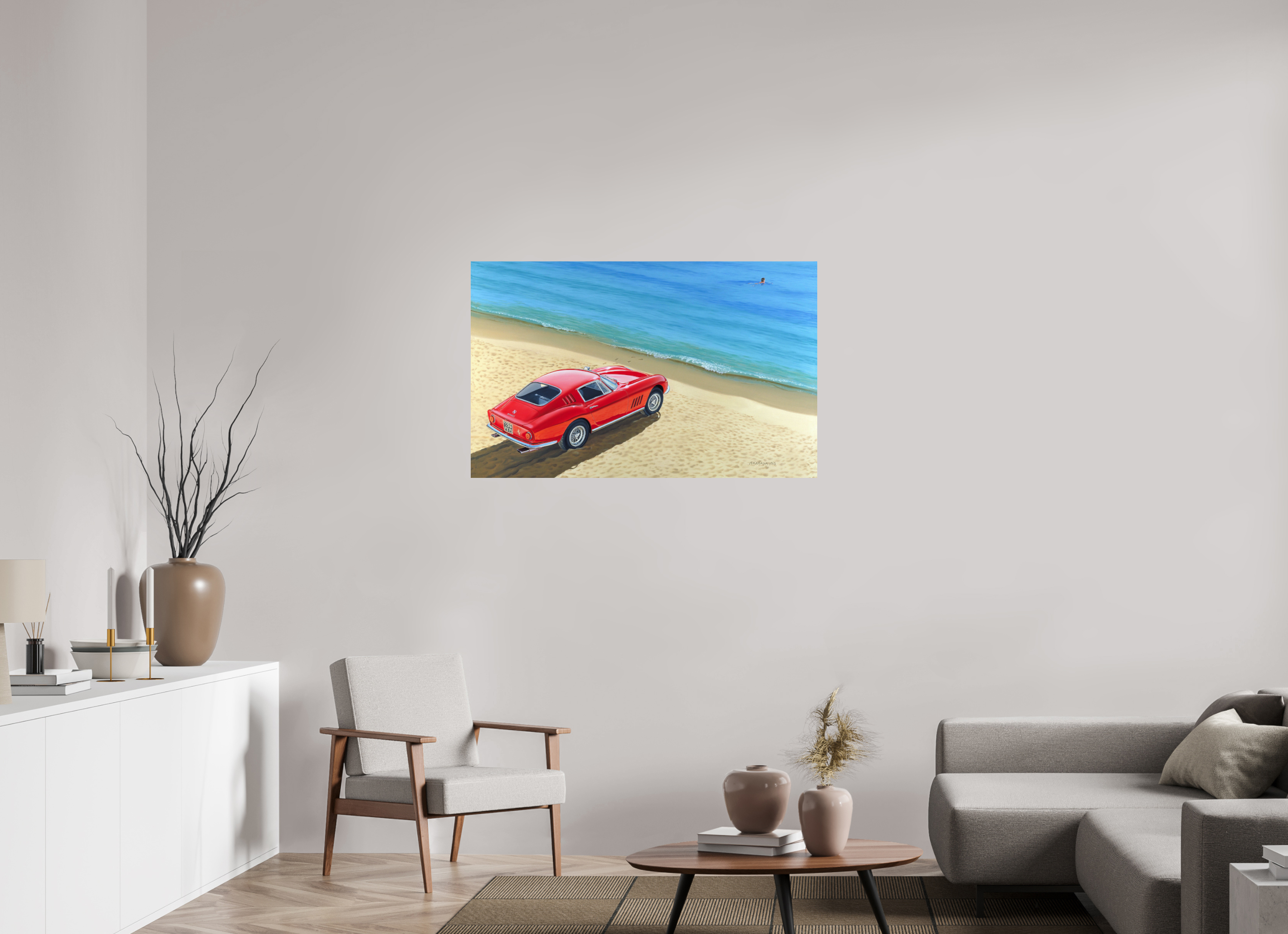 112 x 70 cm, Sur alu Dibond mat Toujours plus loin.