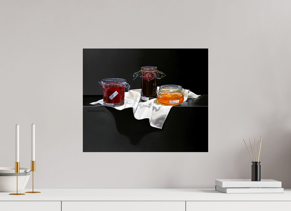 48,4 x 40 cm, Sur alu Dibond mat À l"ancienne.