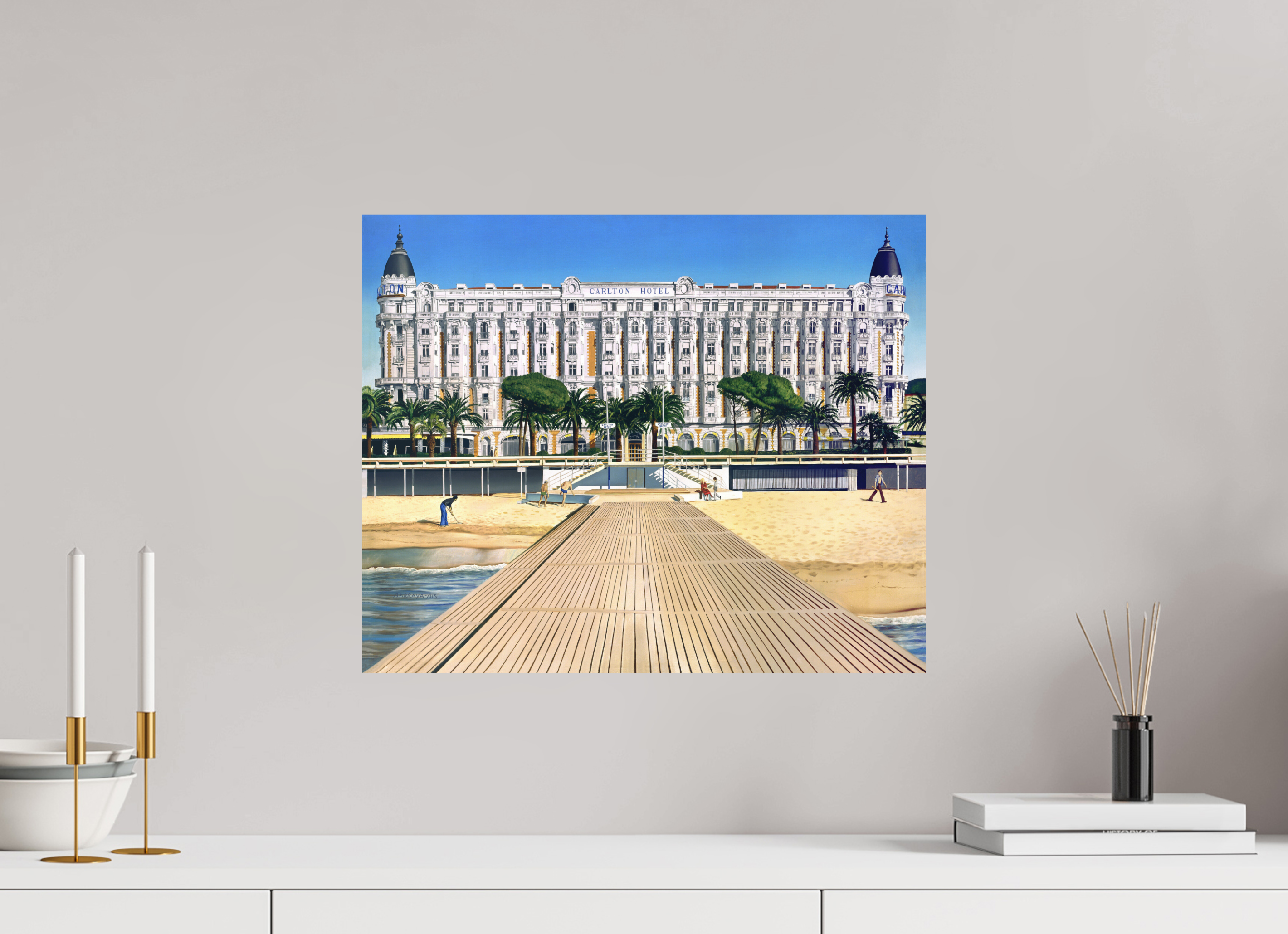 49,2 x 40 cm, Sur Alu Dibond Mat La star des Tzars.