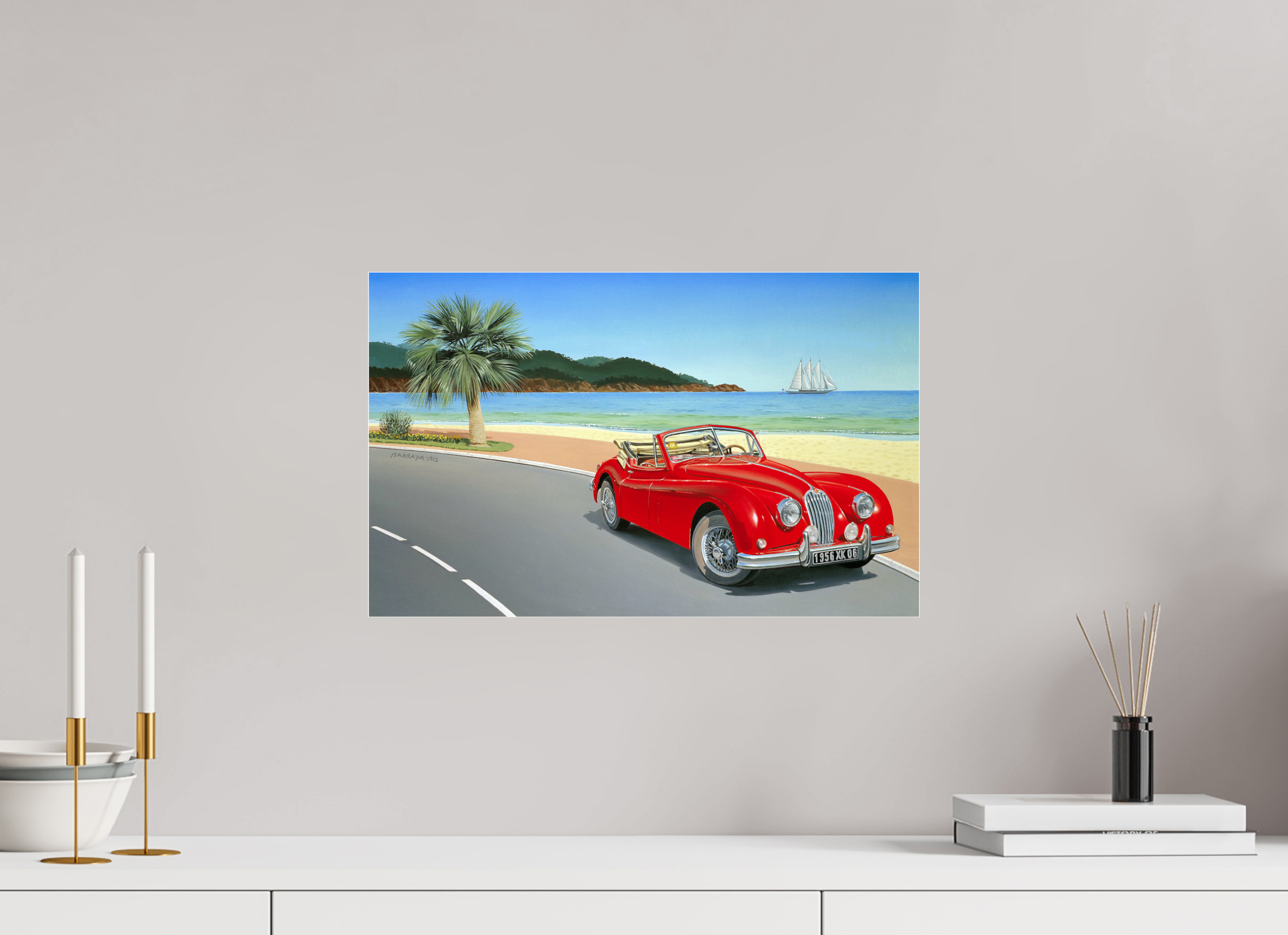 48 x 30 cm, tirage photo sous Plexiglas brillant Élégance.