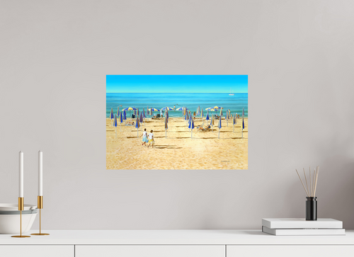 45 x 30 cm, Sur alu Dibond mat 10 h du mat'.